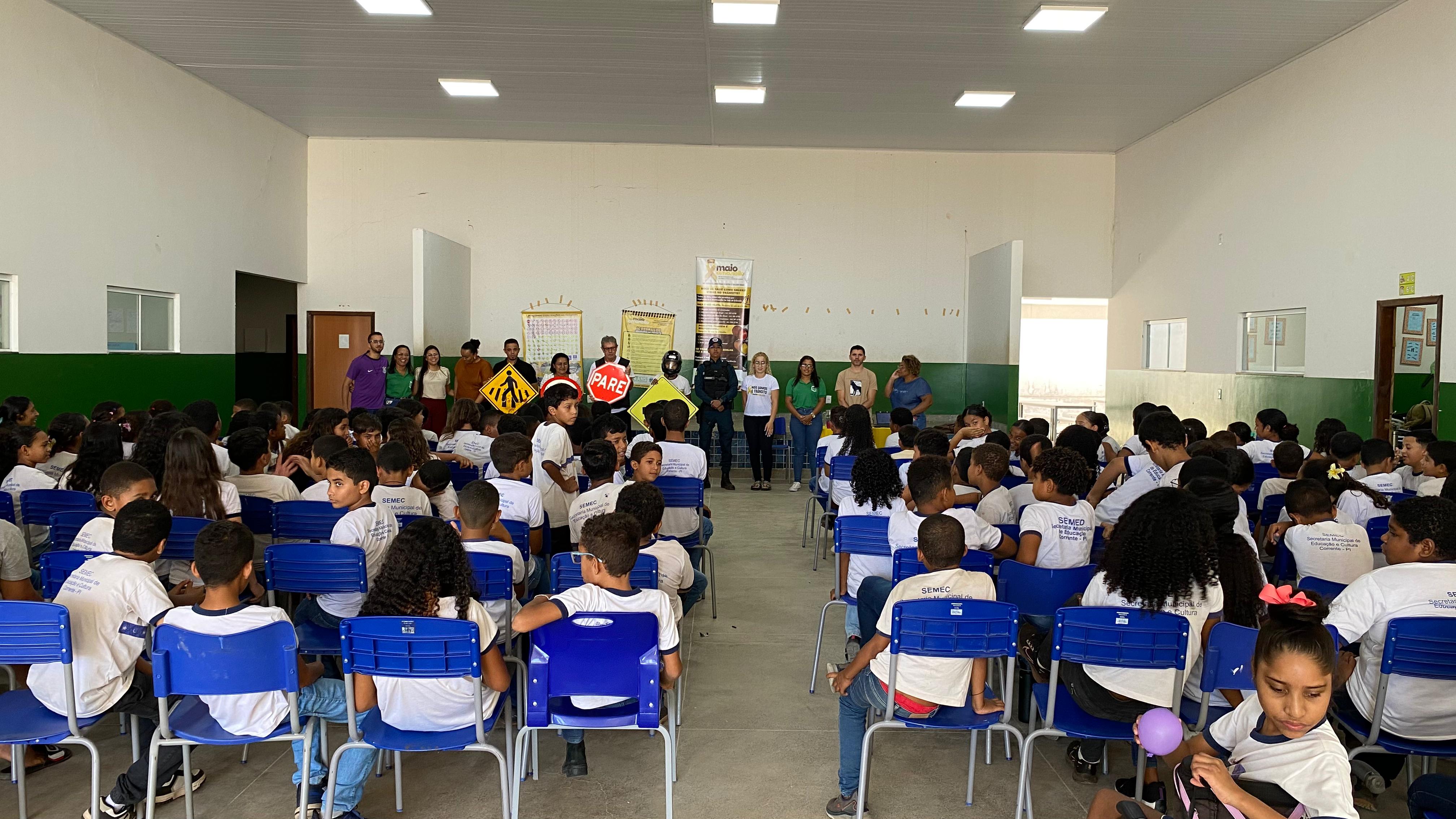 Educação para a Vida: Superintendência de Trânsito inicia ciclo de palestras do Maio Amarelo nas escolas